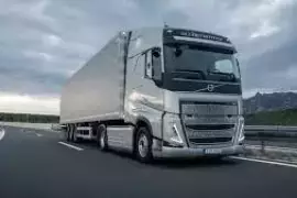 Truck available for transport throughout Eur