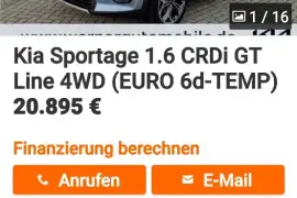 Transport Kia Sportage international