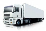 truck vans transport route